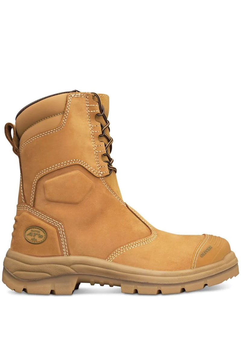 Oliver - 55385 - 200mm High Leg - Lace up Work Boot (Wheat)