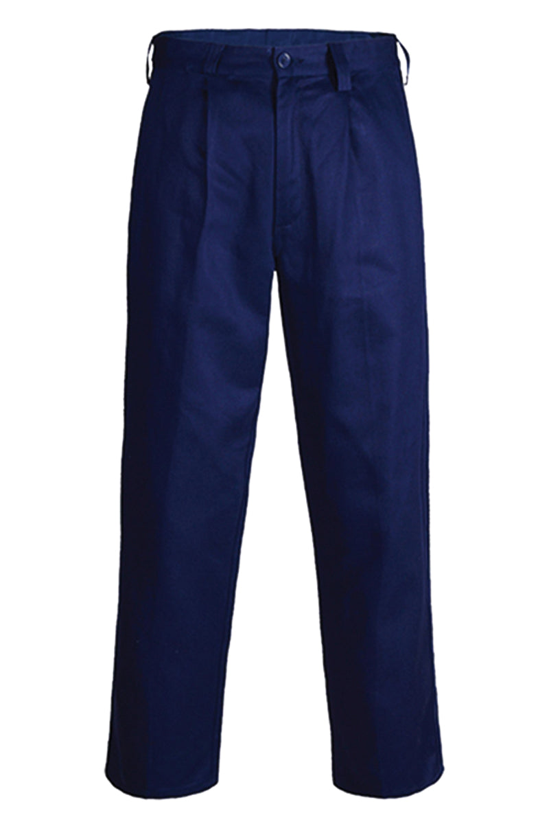 Ritemate (Mens) RM1002 Belt Loop Drill Trousers (Navy) - 5% Off - Chainsaw Mates Rates