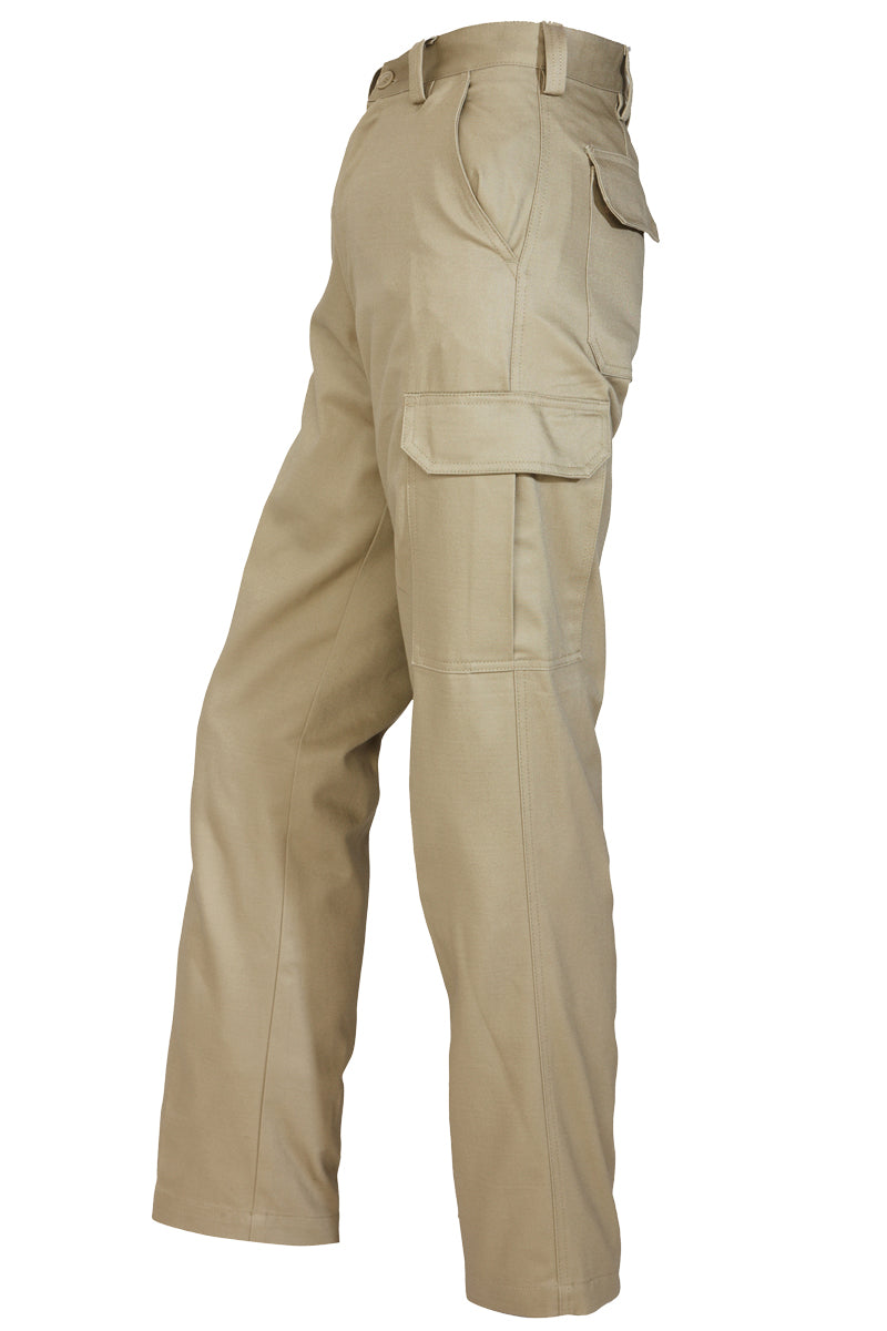 Ritemate (Mens) RM1004 Cargo Trousers (Khaki)