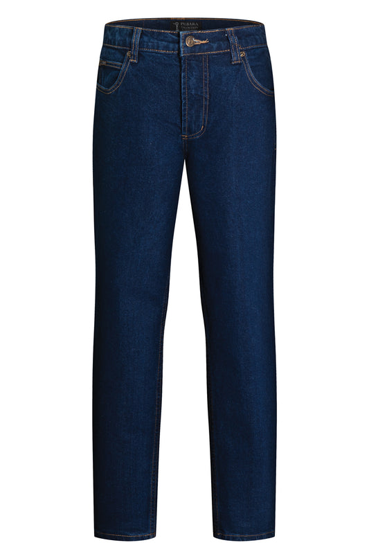 Ritemate (Mens) RM110SD - Stretch Denim Jeans (Blue Denim)