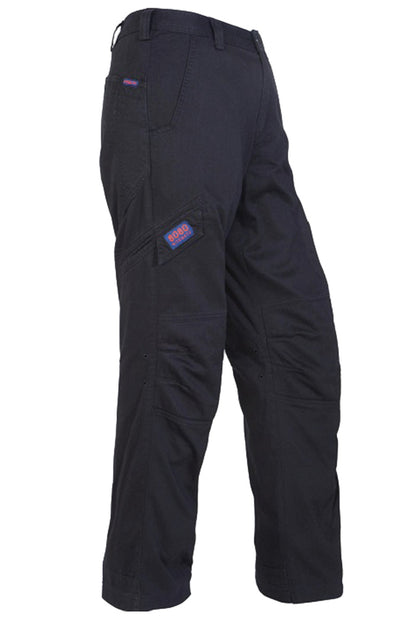 Ritemate Unisex (Mens) RM8080 Light Weight Cargo Trousers (Black)