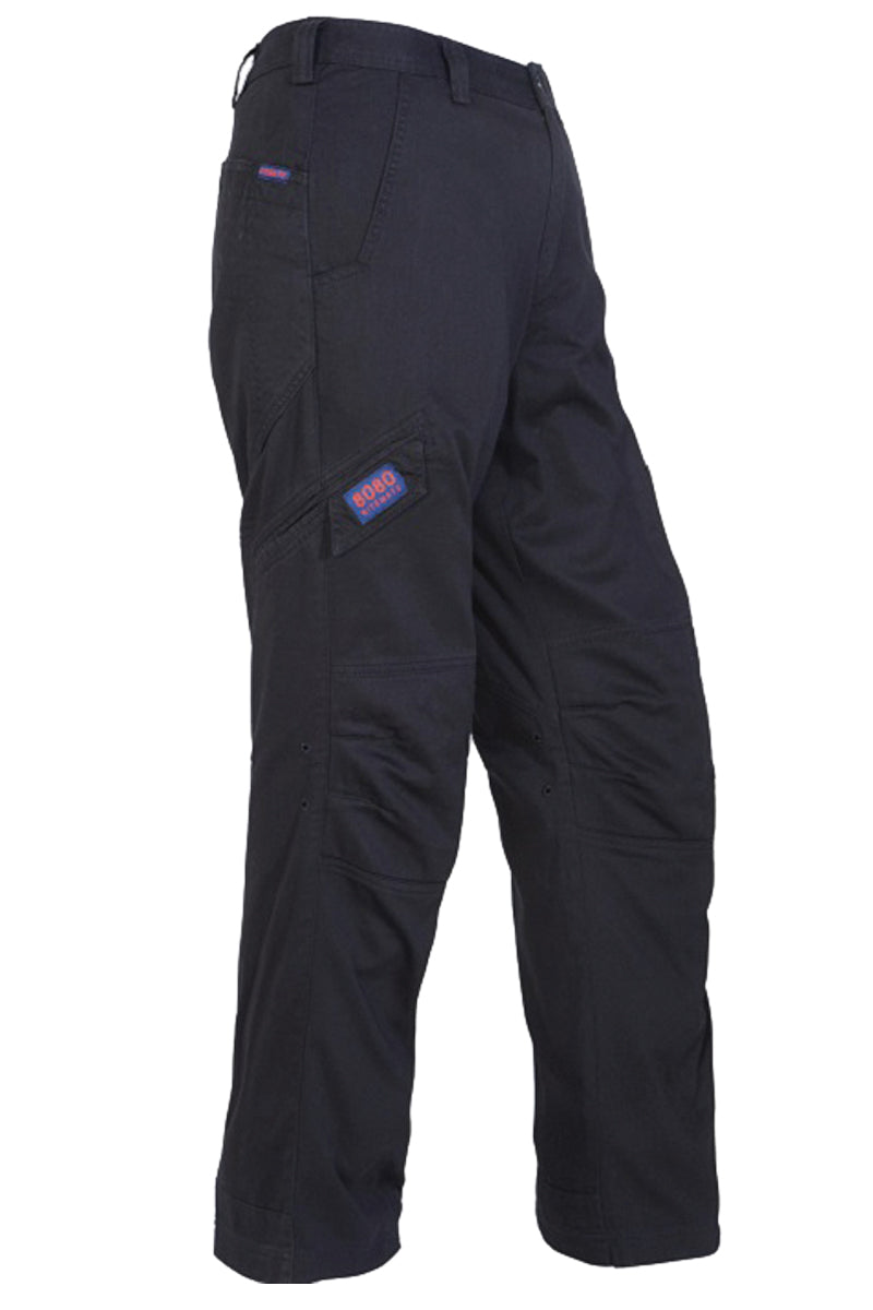Ritemate Unisex (Mens) RM8080 Light Weight Cargo Trousers (Black) - 5% Off - Chainsaw Mates Rates