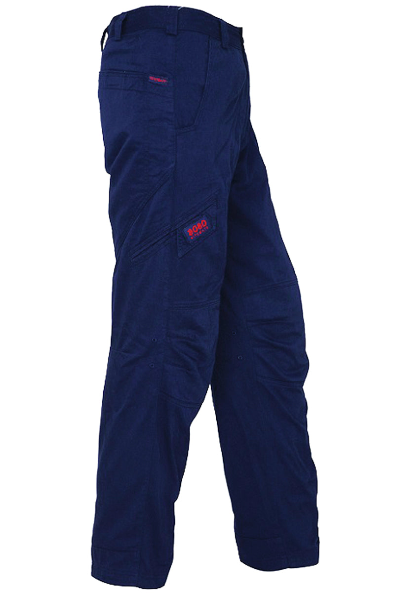 Ritemate Unisex (Mens) RM8080 Light Weight Cargo Trousers (Navy) - 5% Off - Chainsaw Mates Rates