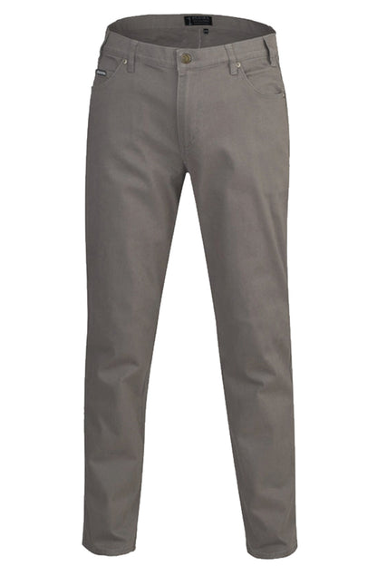 Pilbara (Mens) RMPC014 - Cotton Stretch Jeans (Cement)