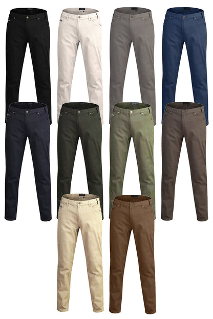 Pilbara (Mens) RMPC014 - Cotton Stretch Jeans (Black)