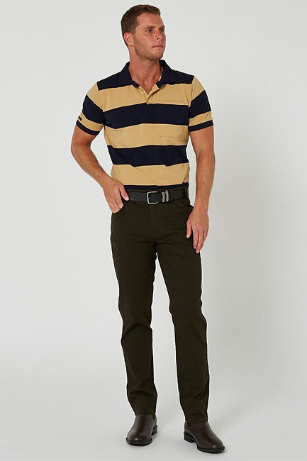 Pilbara Men's Classic Cotton Pocket Polo