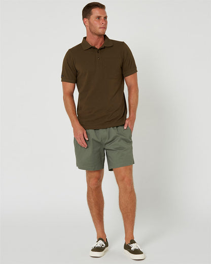 Pilbara Men's Cotton Stretch Walk Short