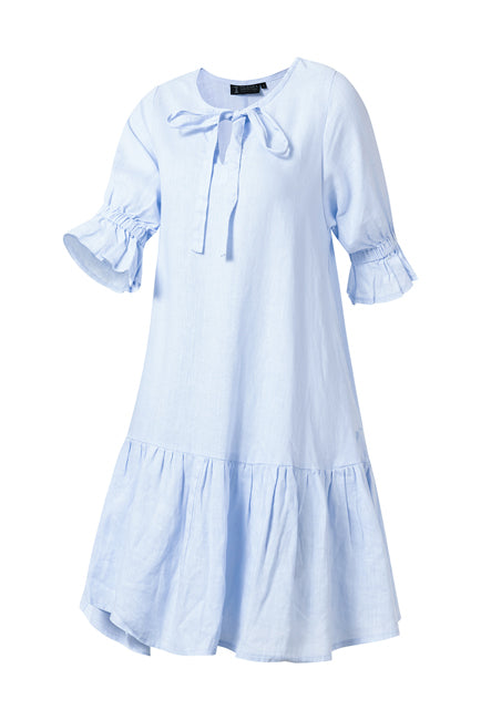 Tilly Linen 3/4 Sleeve Dress