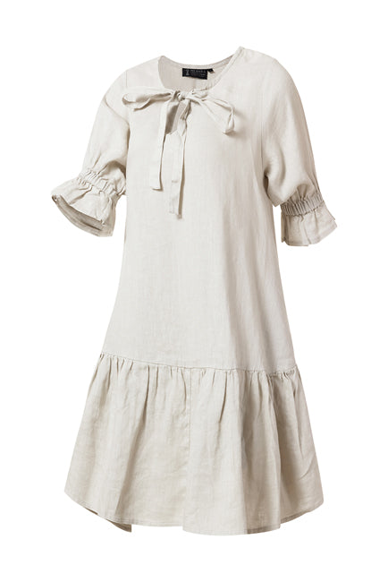 Tilly Linen 3/4 Sleeve Dress
