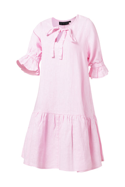 Tilly Linen 3/4 Sleeve Dress