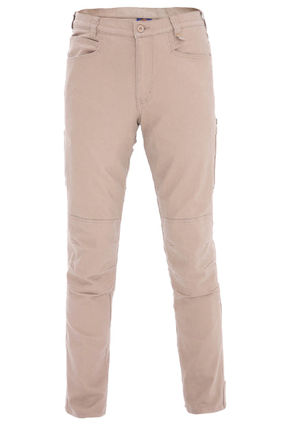 Ritemate (Mens) RMX001 Next Generation Flexible Fit Stretch Utility Trousers (Tan)