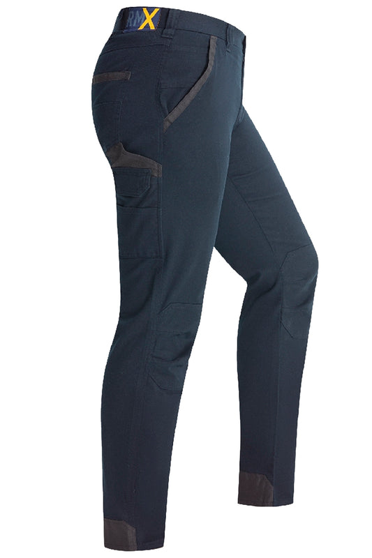 Ritemate Unisex (Womens) RMX011 New Generation Flexible Fit Stretch Utility Trouser (Dark Navy)