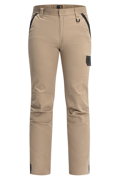 Ritemate Unisex (Womens) RMX011 New Generation Flexible Fit Stretch Utility Trousers (Tan)