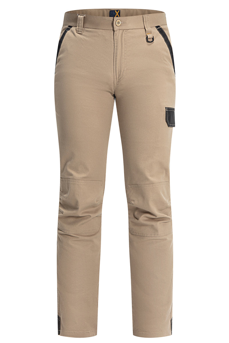 Ritemate Unisex (Mens) RMX011 New Generation Flexible Fit Stretch Utility Trouser (Tan)