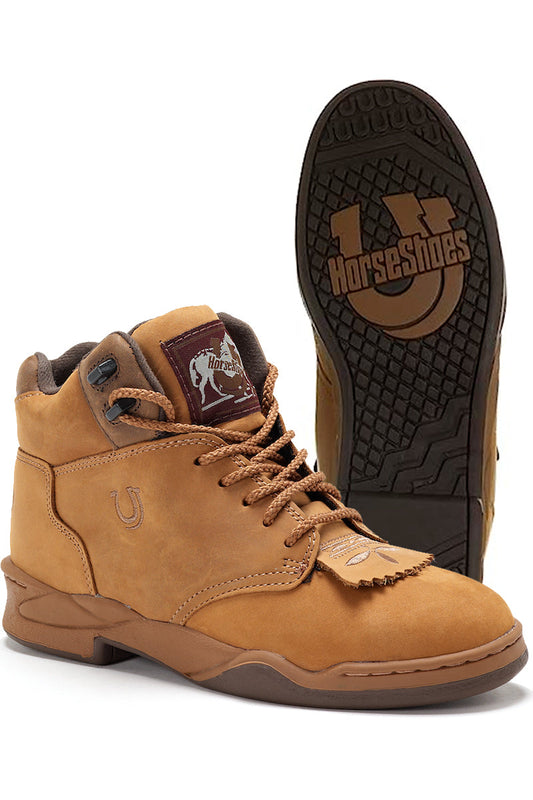 Roper Kiltie Horseshoe (Mens) (Amber Brown)