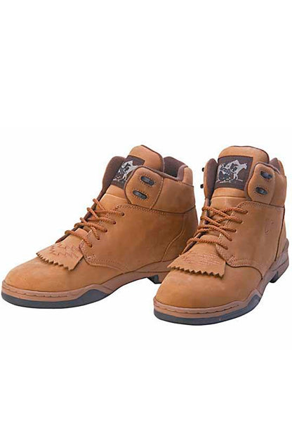Roper Kiltie Horseshoe (Womens) (Amber Brown)