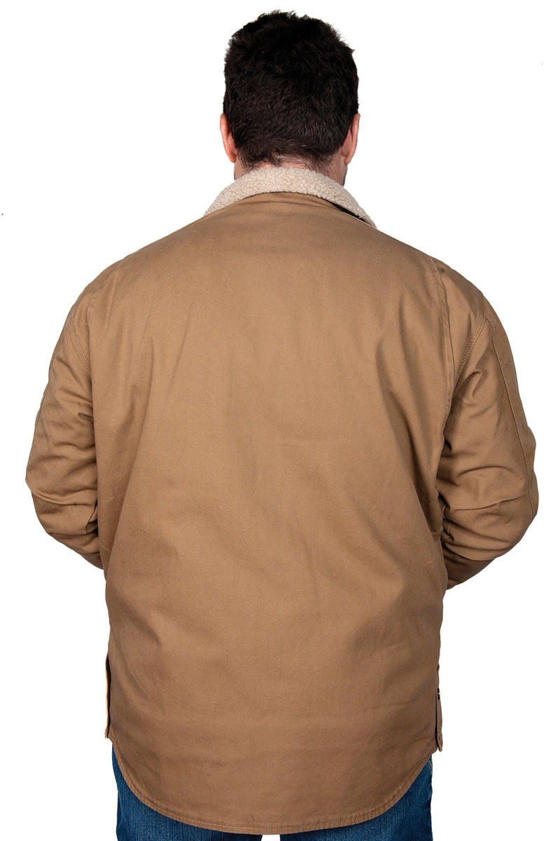 Just Country Diamantina Sherpa Jacket - Unisex - Khaki