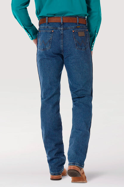Wrangler 936PWD (Mens) Cowboy Cut Slim Fit Jeans (Stonewash)