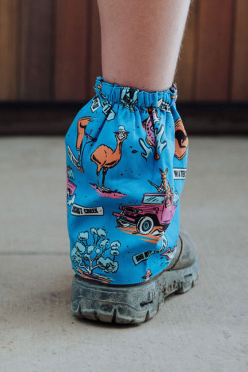 Andy Happy Days Over Sox Covers - Limited Edition (Azure Happy Days Print)