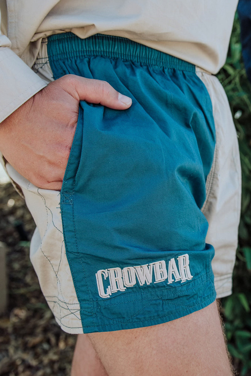 Pauly (Youth) Harlequin Drill Short - Diesel | Clay - 5% Off - Chainsaw Mates Rates