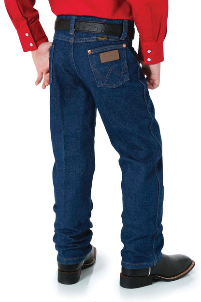Wrangler 13MWZJP-T (Baby/Toddler/Boys) Original Pro Rodeo Jeans (Prewashed Indigo)