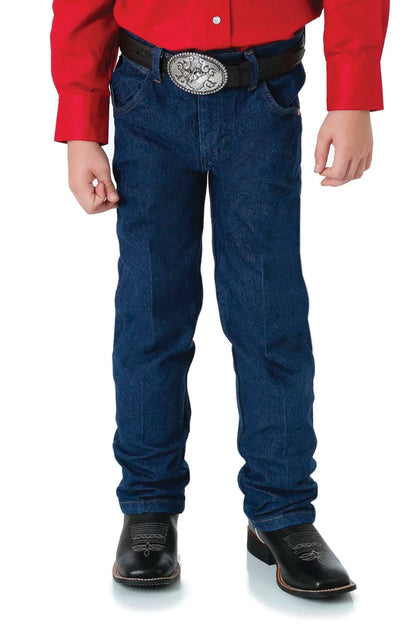 Wrangler 13MWZJP-T (Baby/Toddler/Boys) Original Pro Rodeo Jeans (Prewashed Indigo)