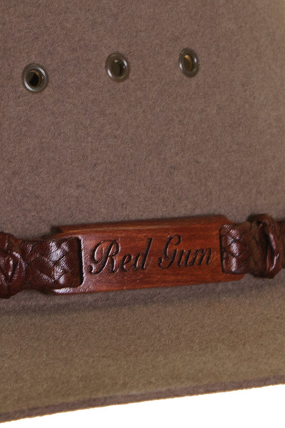 Akubra Red Gum Fur Felt Hat Bran Contact Store For Pricing