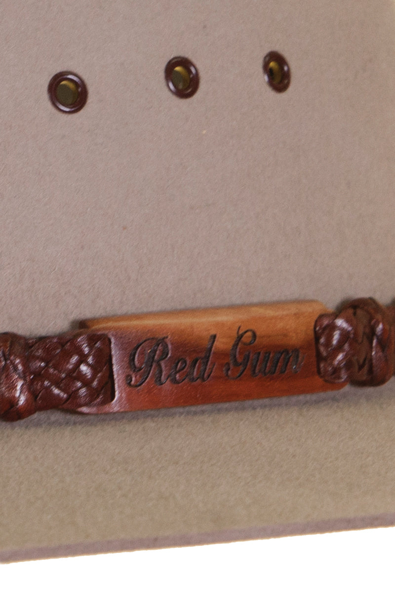 Akubra Red Gum Fur Felt Hat Sand Contact Store For Pricing