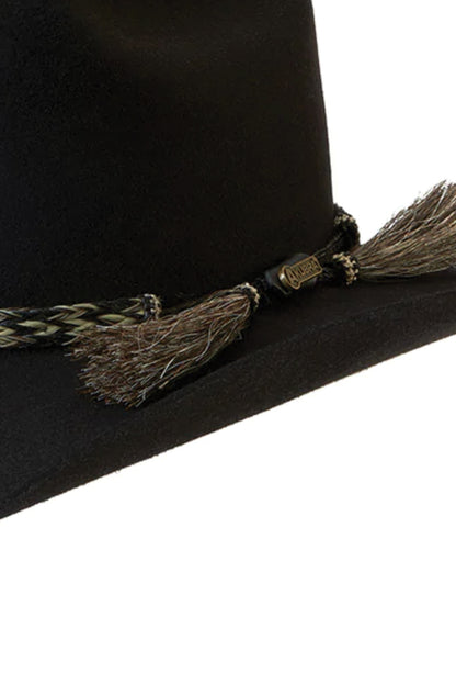 Akubra Rough Rider Felt Hat Black Contact For Pricing