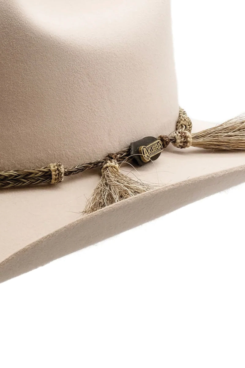 Akubra Rough Rider Fur Felt Hat Light Sand Contact Store For Pricing