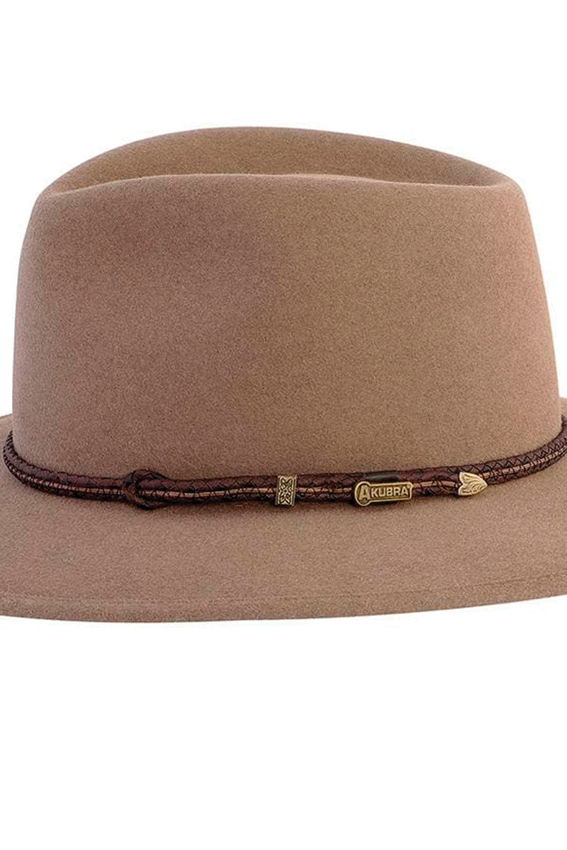 Akubra Traveller Felt Hat Bran Contact Store For Pricing