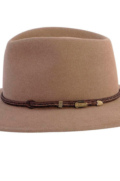 Akubra Traveller Felt Hat Bran Contact Store For Pricing
