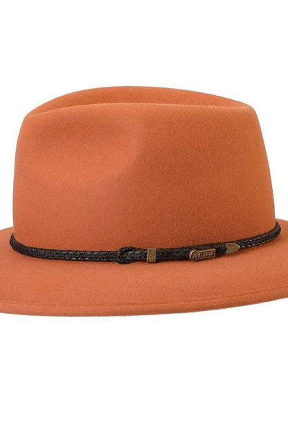 Akubra Traveller Felt Hat Rust Contact Store For Pricing