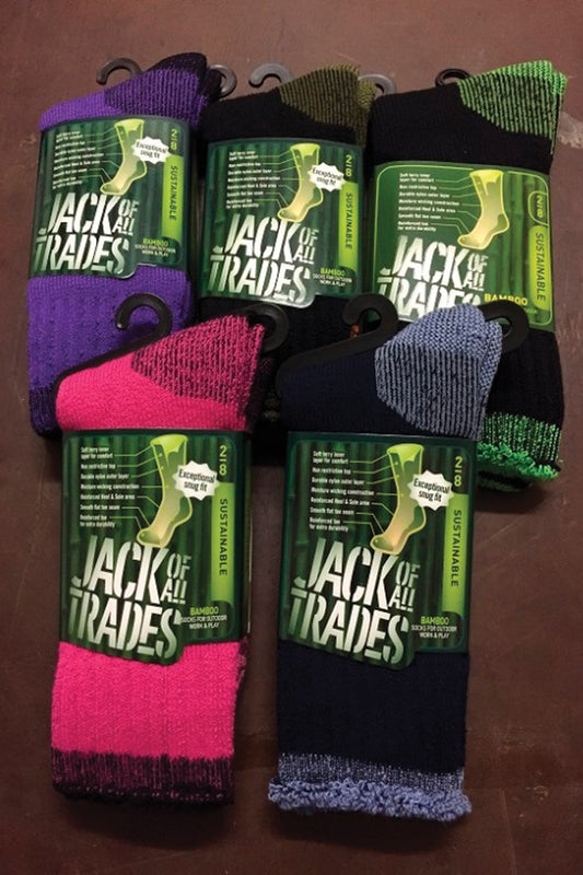 Jack of All Trades - Bamboo Socks 2 to 8