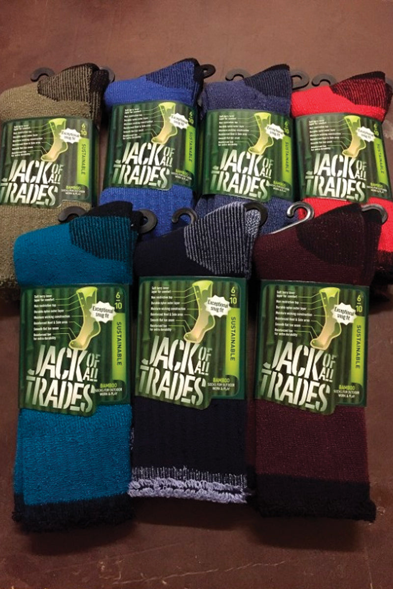 Jack of All Trades - Bamboo Socks 6 to 10