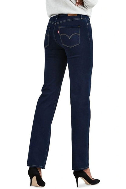 Levi's 314 (Womens) 196310172 - Shaping Straight Jeans (Open Ocean)