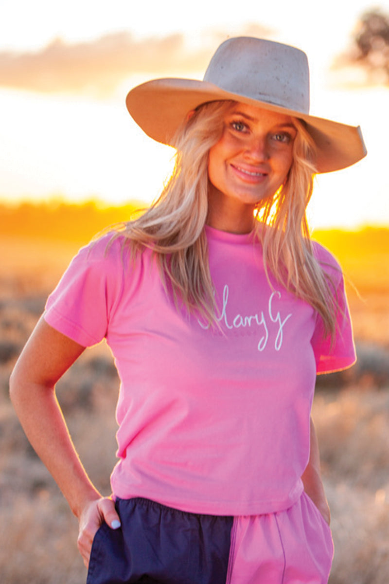 MaryG (Womens) Crop Top (Musk)