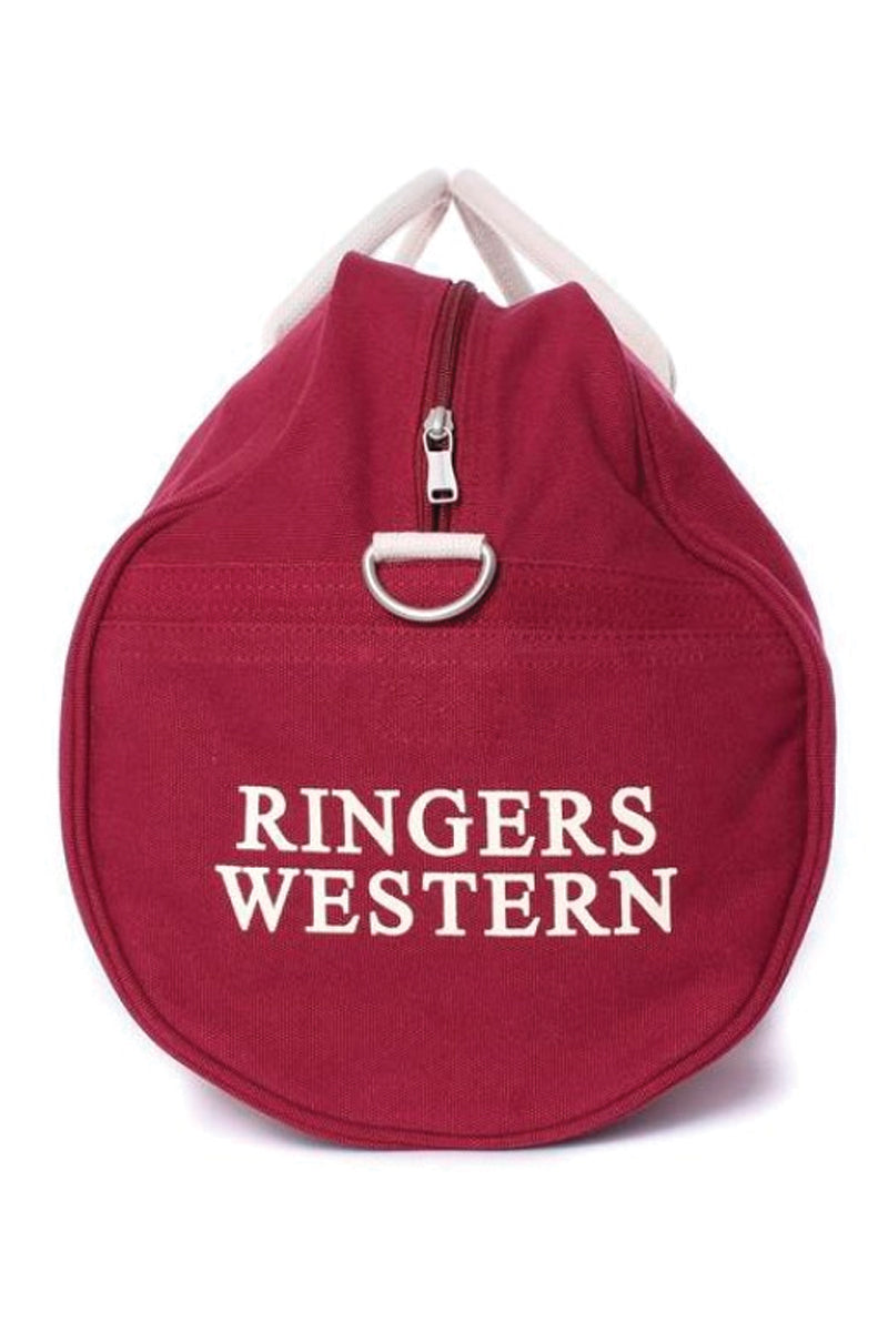 Ringers Western Gundagai Duffle Bag - Burgundy Natural
