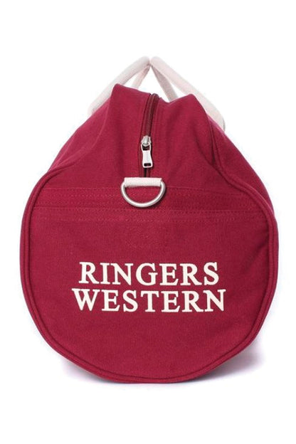 Ringers Western Gundagai Duffle Bag - Burgundy Natural