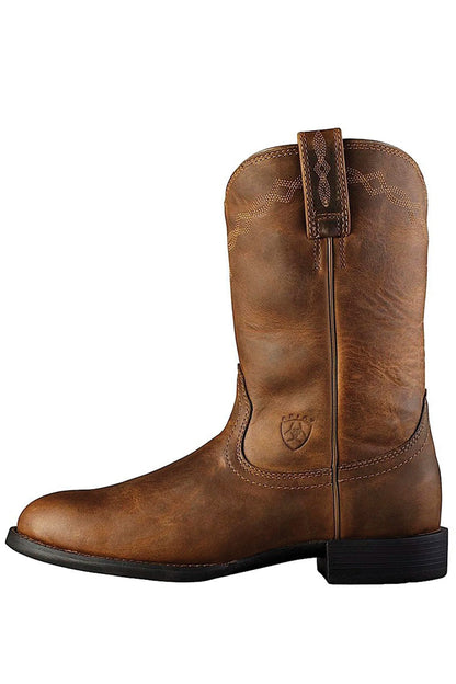 Ariat (Kids) Heritage Roper (Distressed Brown)